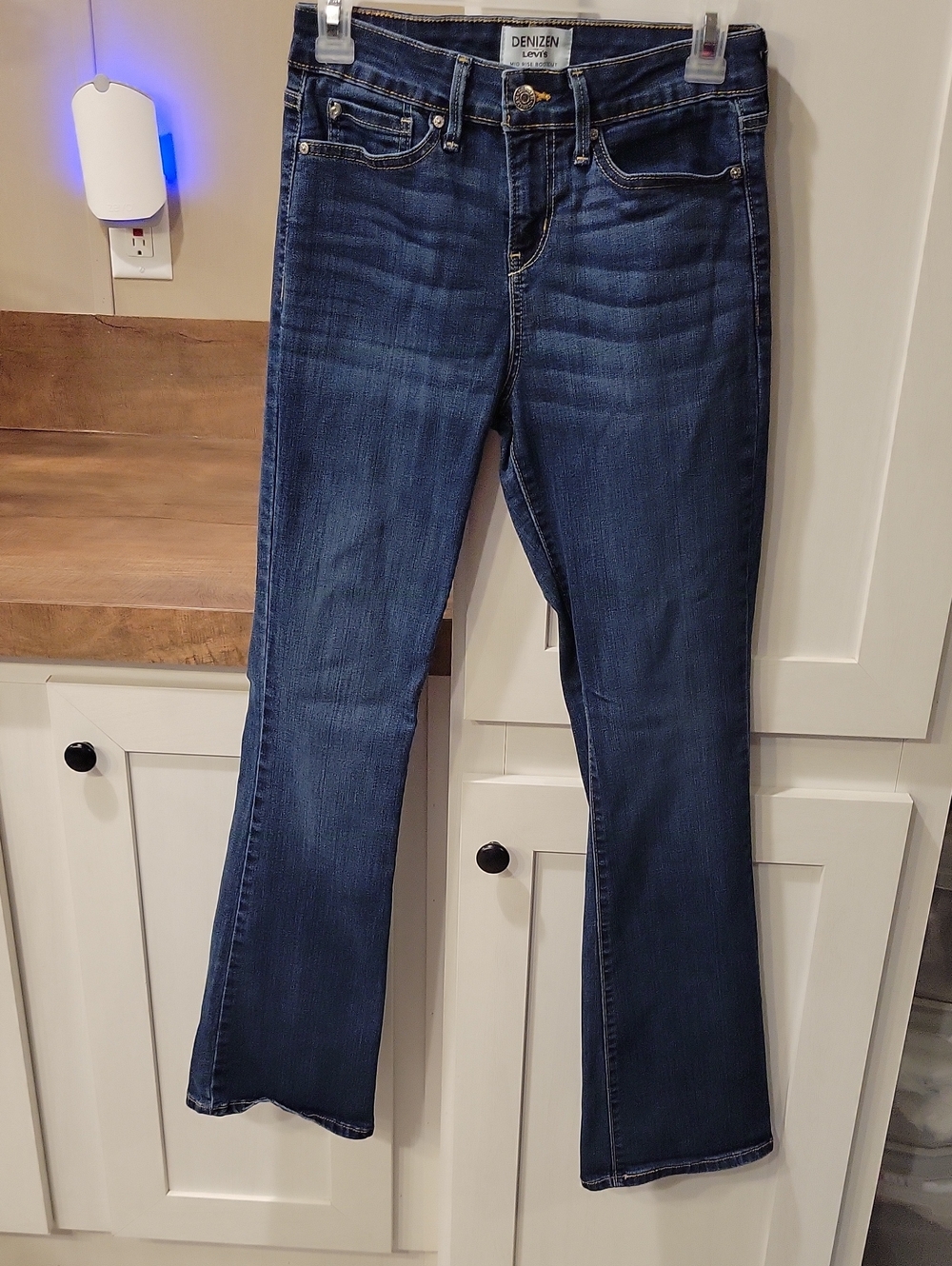 Denizen from Levi's Women's Dark Indigo Wide-Leg Jeans
